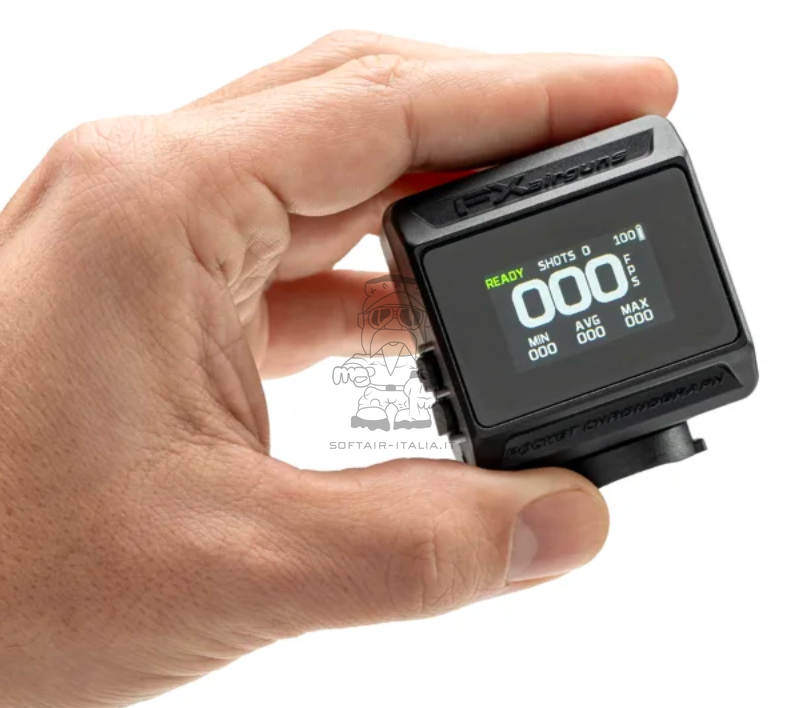 FX Pocket Chrono D1 Doppler Radar Technology Cronografo 200 > 4.500 FPS by FXairguns