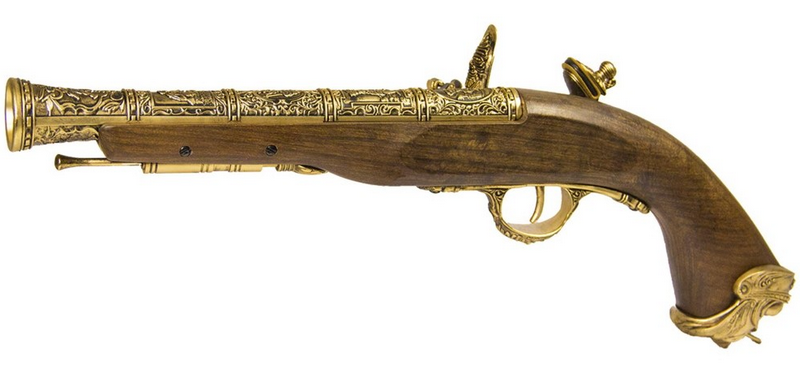 Flintlock Pirates Gold Co2 Replica by Hfc