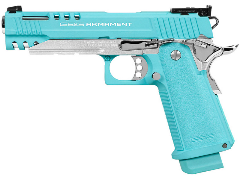 G&G GPM1911 CP Macaron Blue GBB GAS-CPP-MAC-IBB-ECM by G&G