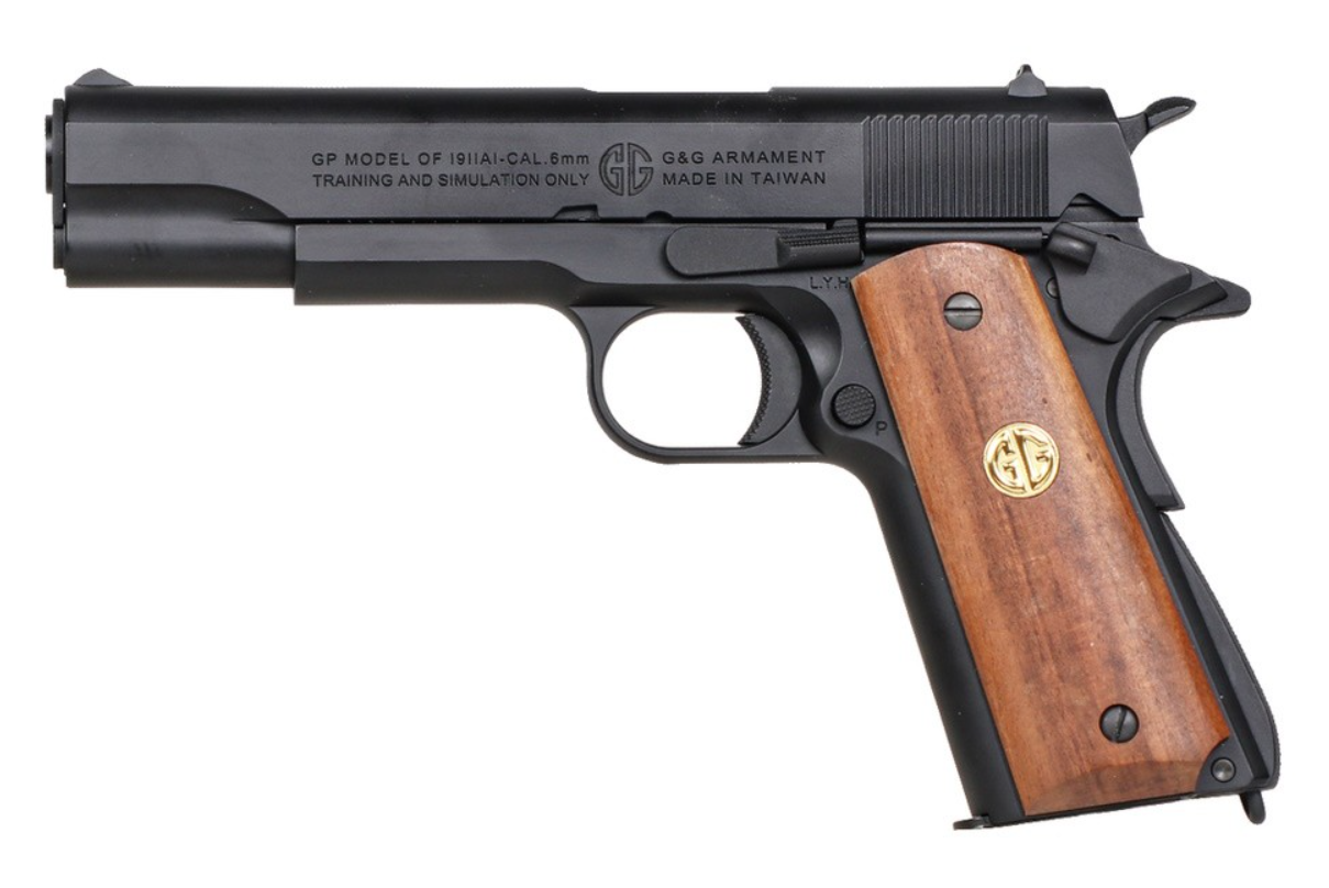 G&G GPM1911 GP2 Wooden Grips GBB Guancette in Legno by G&G