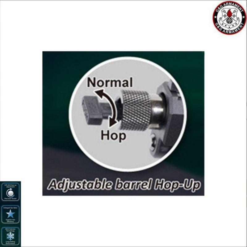 G&G GTP9 MS DST GBB Gas Blow Back Dual Tone Desert - Black by G&G