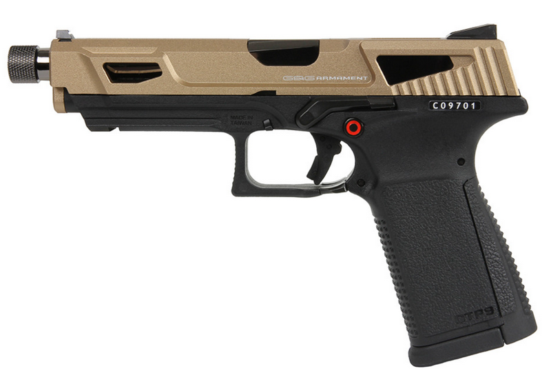 G&G GTP9 MS DST GBB Gas Blow Back Dual Tone Desert - Black by G&G