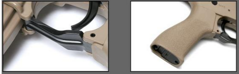 G&G GR4 Pneumatic BlowBack 100Y DST Folding Stock Tan AEG by G&G