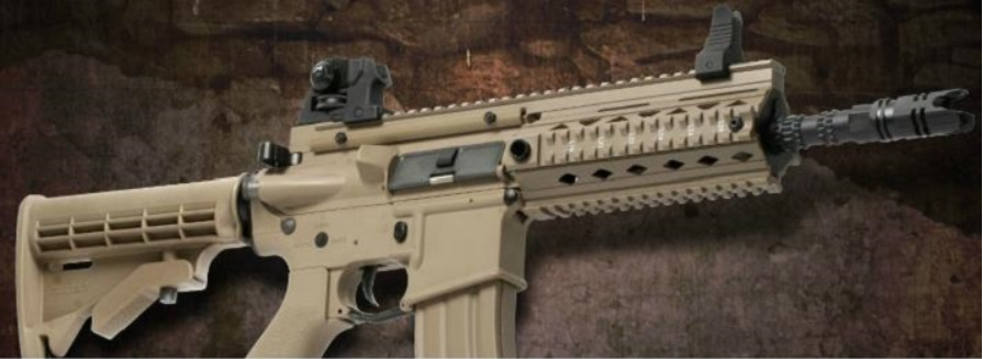 G&G GR4 100Y Pneumatic BlowBack Tan DST AEG by G&G