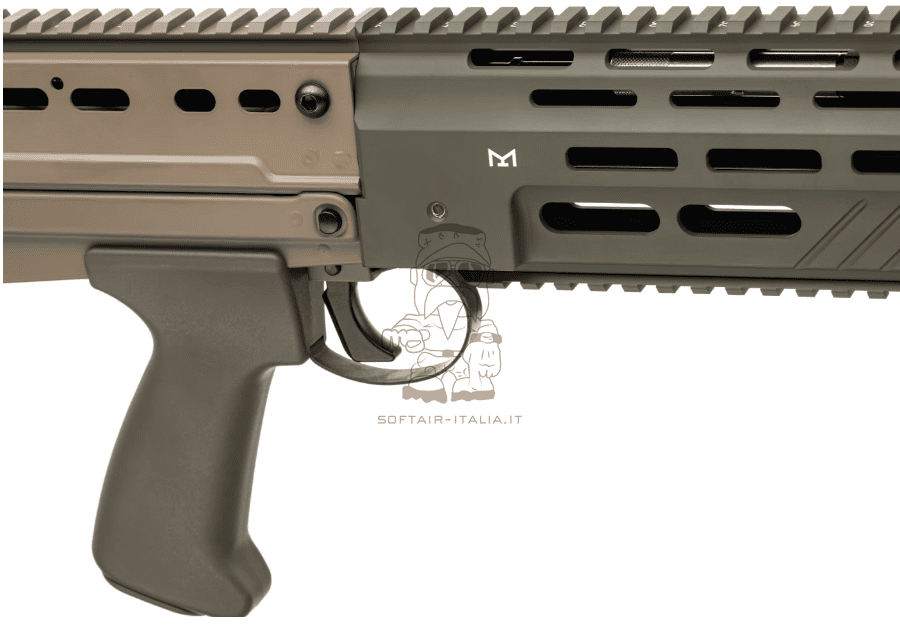 G&G L85 A3 M-LOK Aluminum Handguard & Metal Receivers ETU - Mosfet 3 Burst Dual Color AEG by G&G