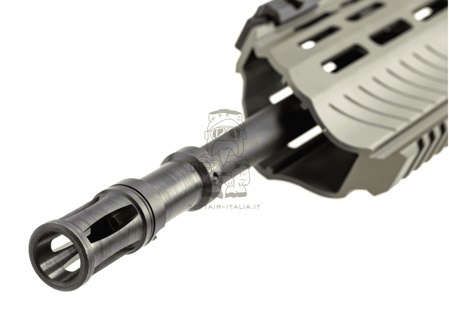 G&G L85 A3 M-LOK Aluminum Handguard & Metal Receivers ETU - Mosfet 3 Burst Dual Color AEG by G&G