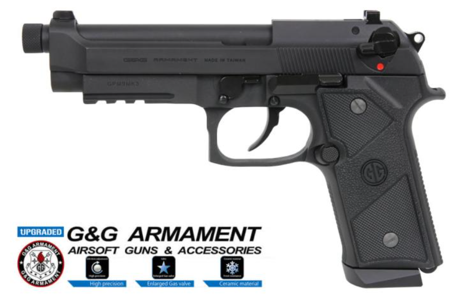 G&G M933A1 GPM9 MK3 Co2 GBB Airsoft Pistol by G&G