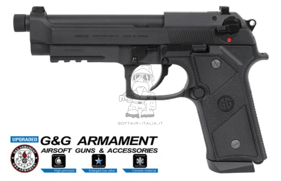 G&G M933A1 GPM9 MK3 Co2 GBB Airsoft Pistol by G&G