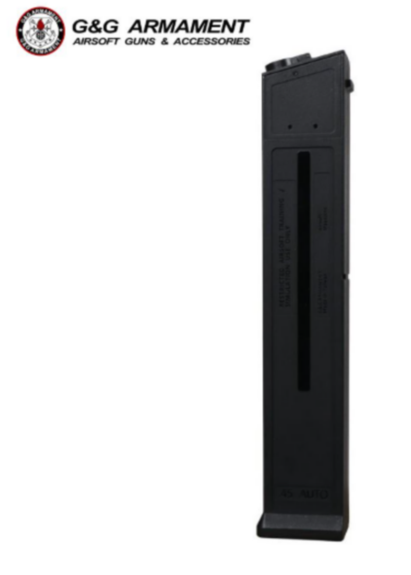 G&G PCC45 SMG 520bb Hi Cap Magazine Caricatore Maggiorato by G&G