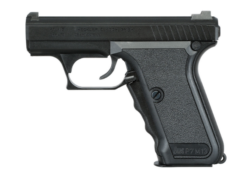 H&K HK P7 M13 9mm x 19 Full Metal GBB Gas BlowBack Airsoft Pistol by Umarex
