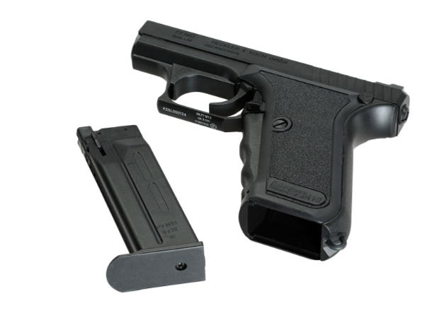 H&K HK P7 M13 9mm x 19 Full Metal GBB Gas BlowBack Airsoft Pistol by Umarex