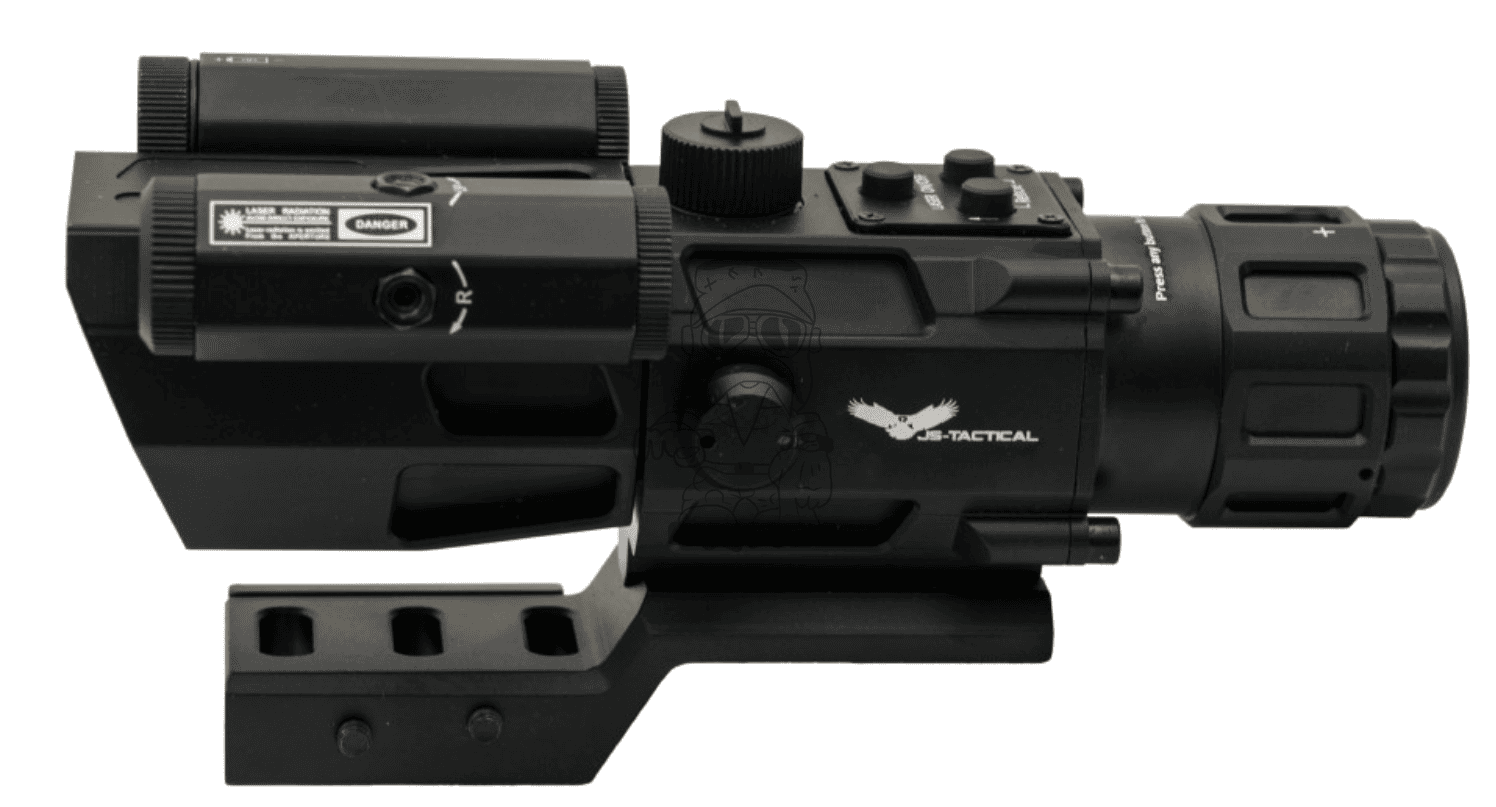 Js-Tacticla® Red Laser - Prismatic 4 x 32 Scope by Js-Tactical®