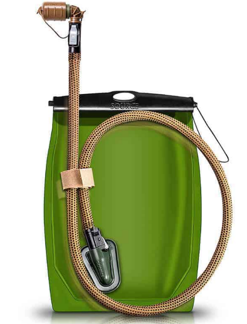 Kangaroo 1L Collapsible Canteen with MC Multicam MOLLE Pouch by SOURCE Tactical