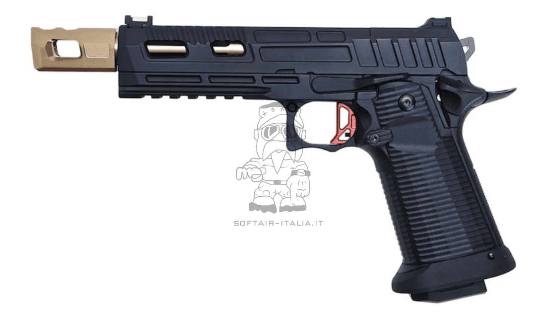 Kjw Hi-Capa KP-19 Optics Ready RMR GBB Gas Blow Back Airsoft Pistol by Kjw