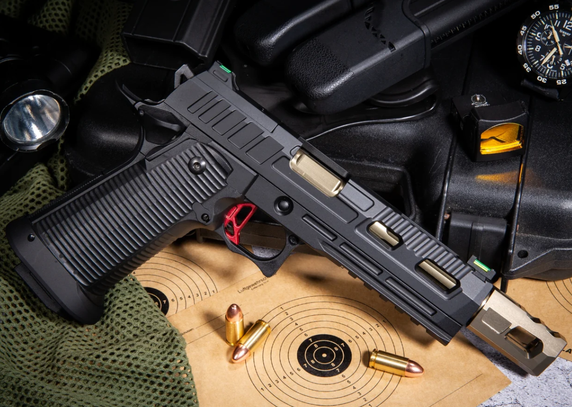 Kjw Hi-Capa KP-19 Optics Ready GBB Gas Blow Back Airsoft Pistol by Kjw