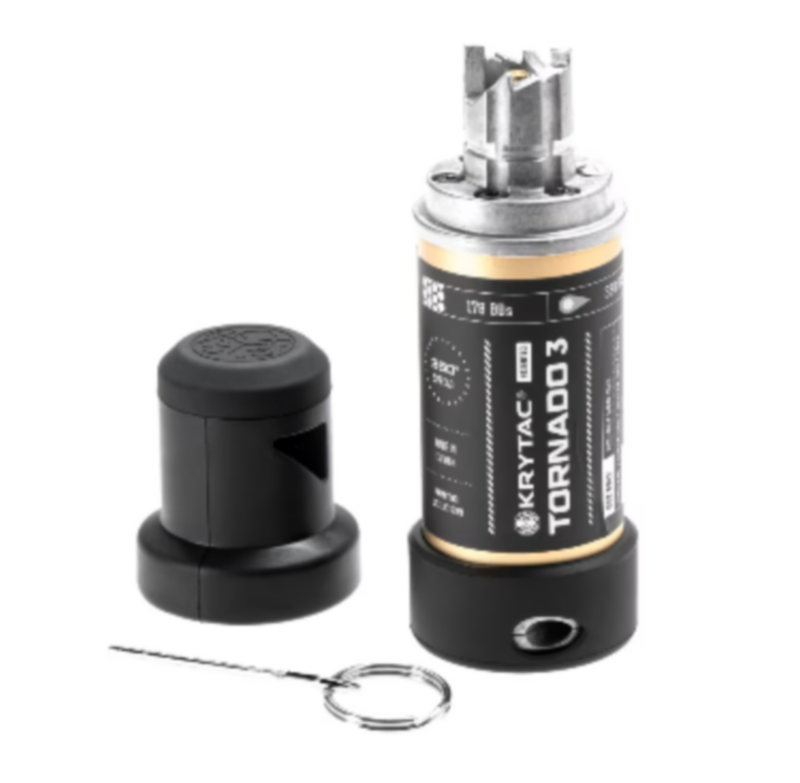 Krytac Tornado 3 Timer Frag Gas Airsoft Grenade 178bb by Krytac