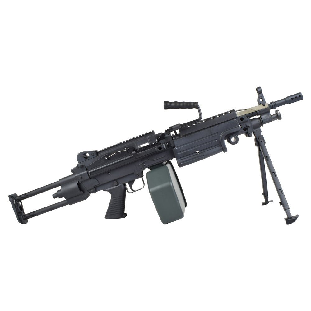 A&K M249 Parà LMG Paratrooper Polymer Light Machine Gun AEG by A&K