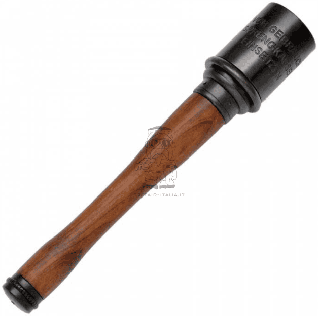 M24 Stielhandgranate "Pestapatate - Schiacciapatate" Testa Nera by Denix