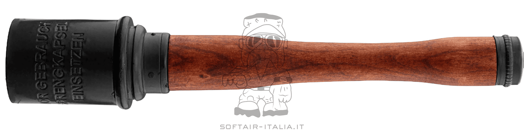 M24 Stielhandgranate "Pestapatate - Schiacciapatate" Testa Nera by Denix