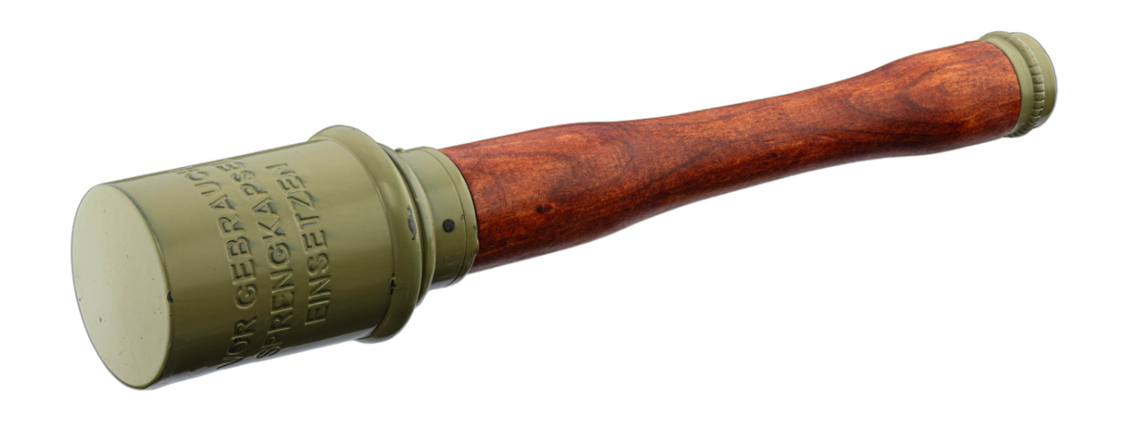 M24 Stielhandgranate "Pestapatate" - "Schiacciapatate" Testa Verde by Denix