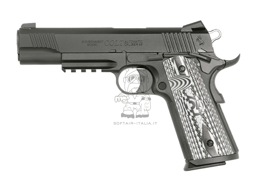 M45A1 Colt Licensed Full Metal GBB Gas Blow Back Airsoft Pistol Scritte e Loghi Originali by EGM > 8mm Pro Shop > Army Armament