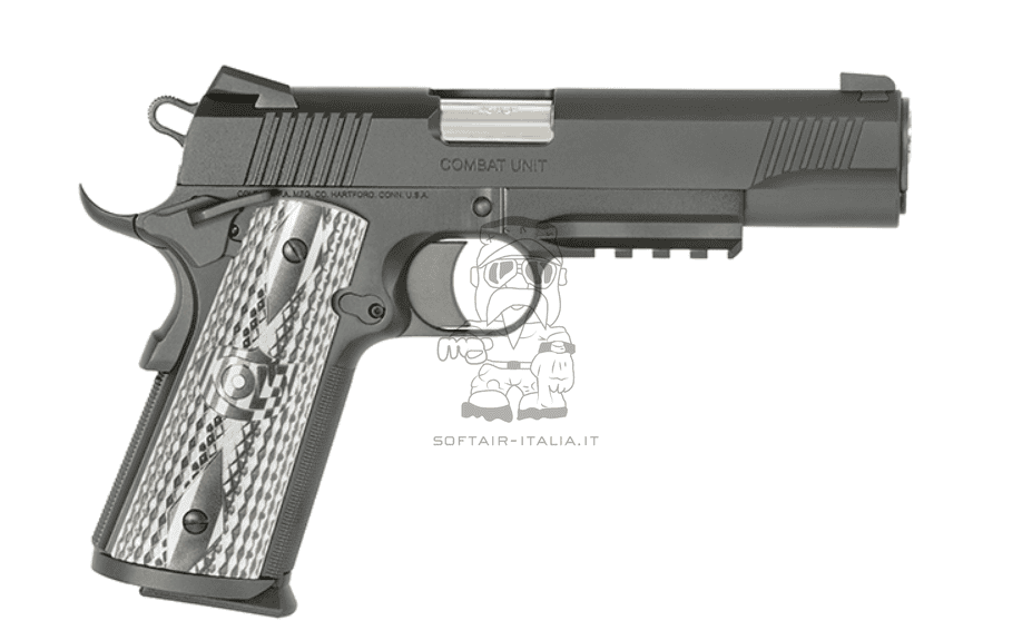 M45A1 Colt Licensed Full Metal GBB Gas Blow Back Airsoft Pistol Scritte e Loghi Originali by EGM > 8mm Pro Shop > Army Armament