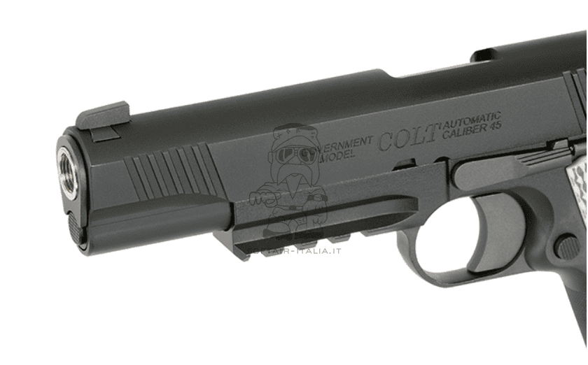 M45A1 Colt Licensed Full Metal GBB Gas Blow Back Airsoft Pistol Scritte e Loghi Originali by EGM > 8mm Pro Shop > Army Armament
