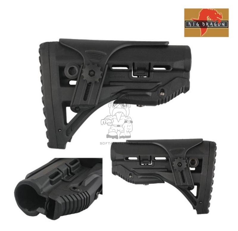 M4 Stock FB - Gl Shock Calcio Retrattile by Big Dragon
