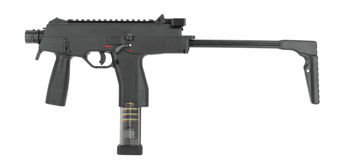 MARUYAMA MP-IX SMG Submachune Gun MP9 Type GBBR QD BT Style Silencer Tri-Lug by MARUYAMA