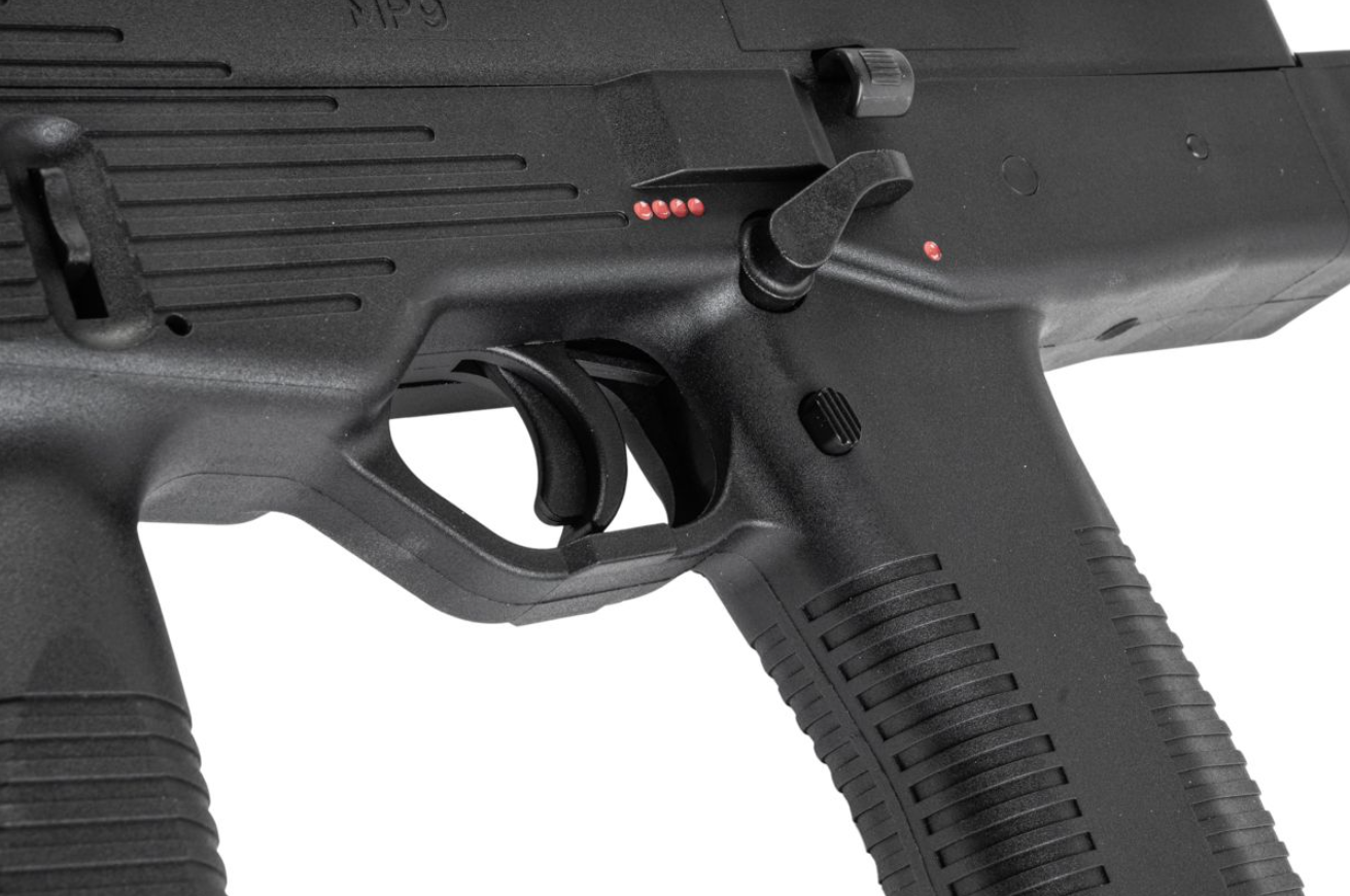 MARUYAMA MP-IX SMG Submachune Gun MP9 Type GBBR QD BT Style Silencer Tri-Lug by MARUYAMA