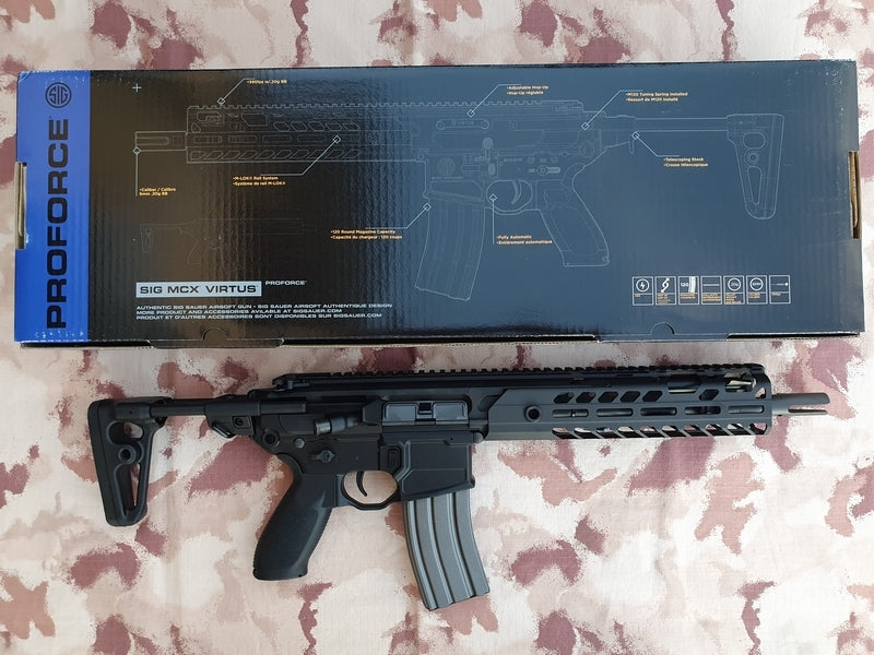 MCX Virtus Sig Sauer cal.5,56 Carbine Mosfet Li-Po Ready by VFC per Cybergun