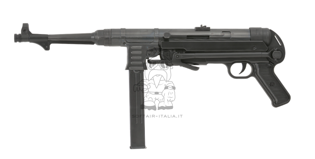 MP40 Oxidized Ancient Black Version 1 Joule AEG by AGM