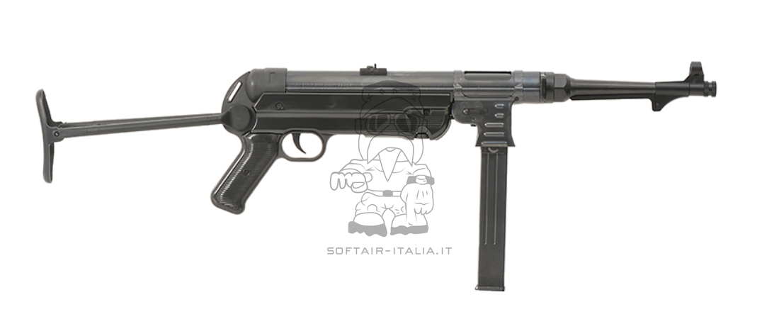 MP40 Oxidized Ancient Black Version 1 Joule AEG by AGM