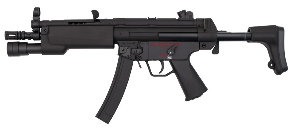 MP5A5 Torch - Light AEG by Snow Wolf