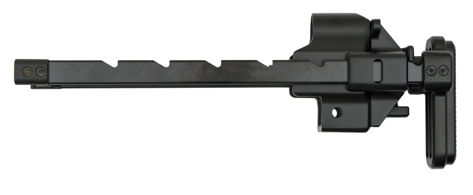 MP5 Calcio Retrattile Retractable Stock con Guide in Metallo by Snow Wolf
