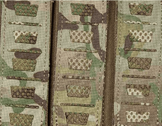 MP5 - MP7 Dagger 5 Magazines Pouch MC Multicam MOLLE Front Panel Porta Caricatori by CORSO Tactical
