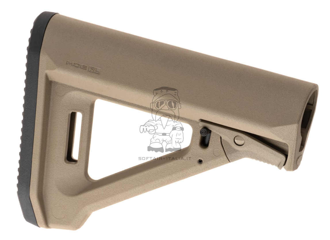 Magpul MOE RL Reversed Lever Tan Mil-Spec Carbine Stock Calcio Retrattile by Magpul