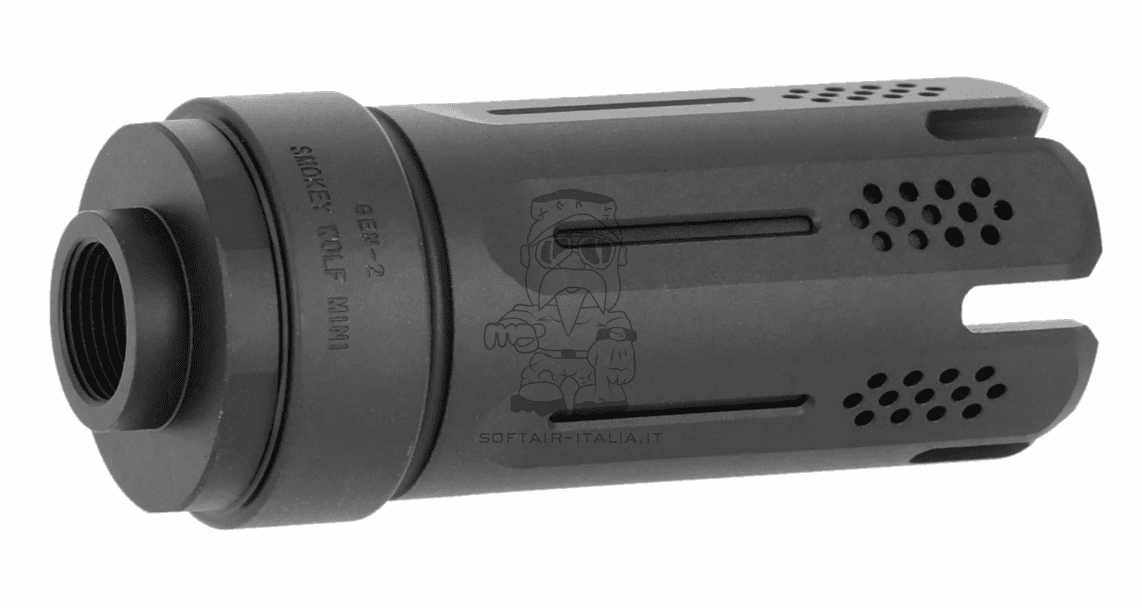 Martina Tactical Mini 2 Smokey Wolf Airsoft Tactical Tracer - Silencer & Chrony by Martina