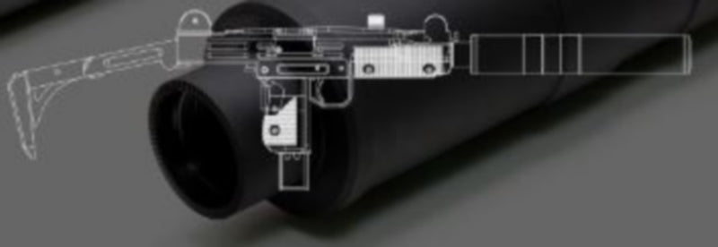 NorthEast MP2A1 Mock Suppressor Silencer Barrel Extension Silenziatore by NorthEast