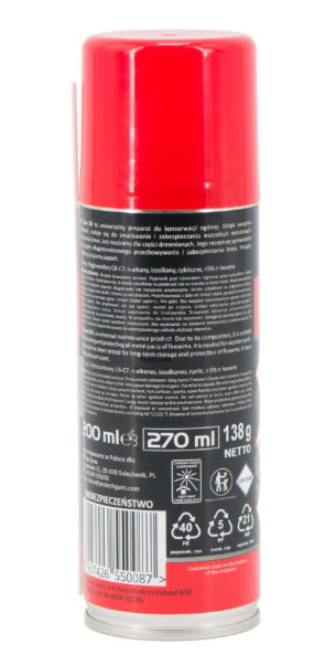 Olio per Armi Weapons Cleaner PTG MoS2 Penetrator 200ml by Protech Guns
