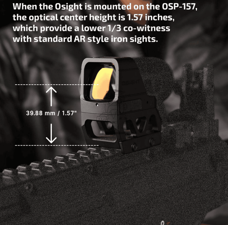 Osight Picatinny Mount OSP-157 For Osight X by Osight