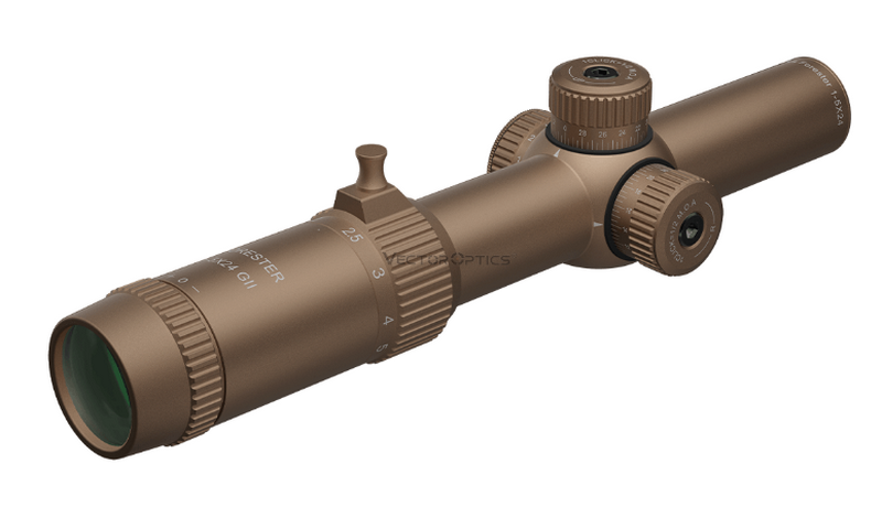 Ottica Scope Forester 1-5x24SFP GenII FDE Riflescope by Vector Optics