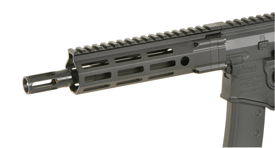 PCC Daniel Defense SBR Pistol Caliber Carbine 7.5" GBBR by EMG > Double Eagle