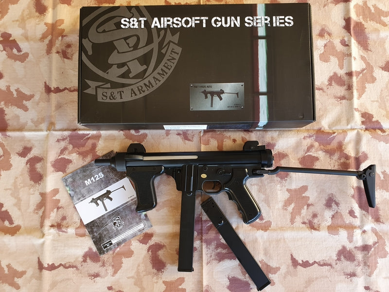 PM12 - MP12 Type M12s SMG Full Metal Aeg by UFC per S&T Armament