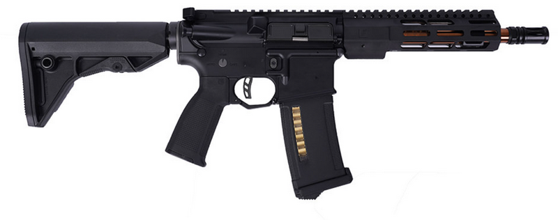 PTS Zev - Core Elite CQB 7.5 inch Airsoft AEG Rifle with 150bb PTS EPM Mag by PTS
