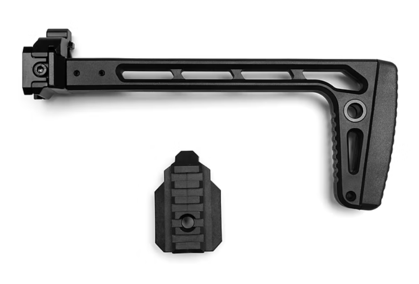 PTS® Calcio Pieghevole Serie E9 - EP con Adattatore 1913 Folding Stock by PTS®
