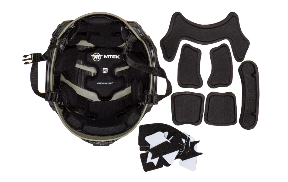 PTS MTEK FLUX Tactical Helmet OD by PTS
