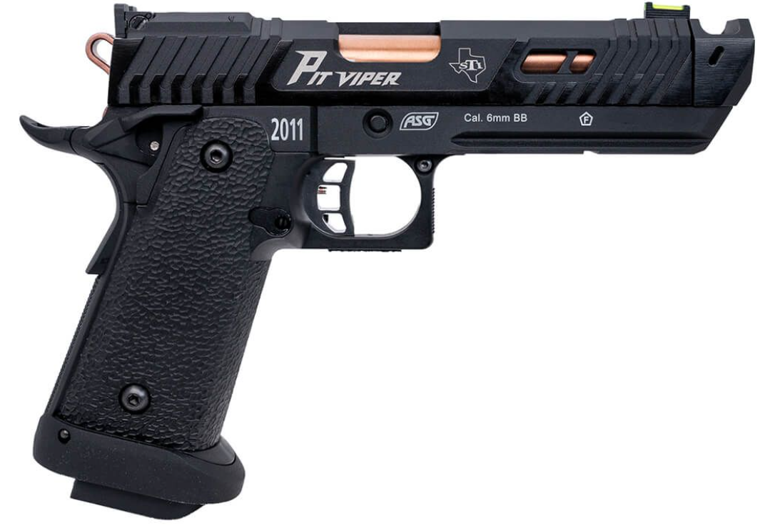 Pit Viper STI Licensed Co2 GBB Metal Slide Airsoft Pistol John Wick Chapter 4 by ASG