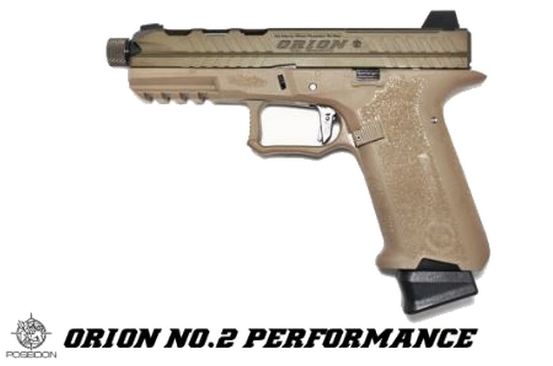 Poseidon Orion No.2 PPW-O2-C Tan Combat Airsoft GBB Gas Blow Back Pistol by Poseidon