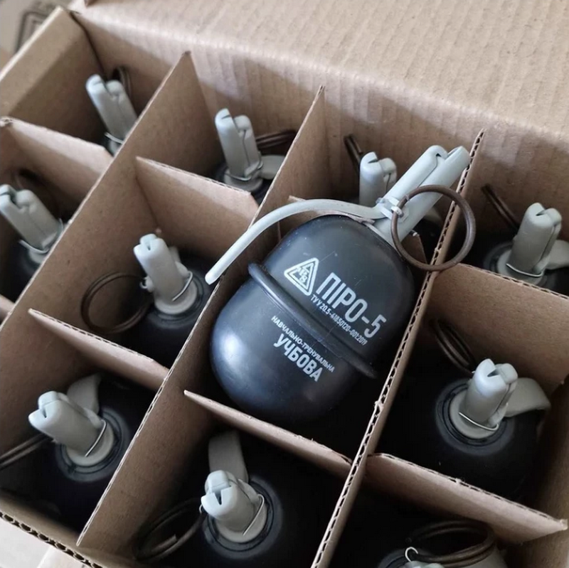 RGD-5 Pyrosoft 5P Class P1 EN 16263 - 3 Realistic Airsoft Hand Grenade by Pyrosoft